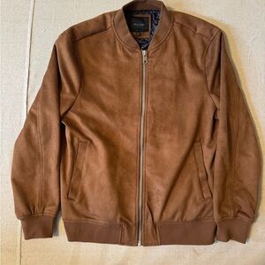 Men's Classic Tan Bomber Jacket